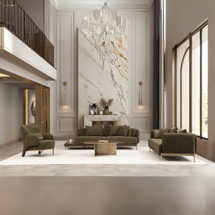 MOSS FABRIC ACCENT CHAIR - Image 4