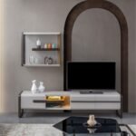 LATINO TV STAND WITH WALL SHELF