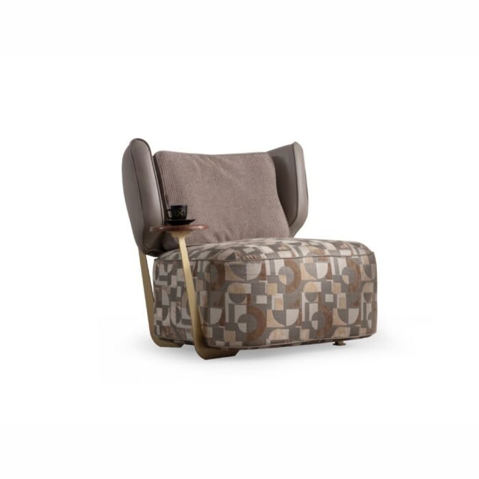 VELVETA ACCENT CHAIR TABLE PLUS - Image 7