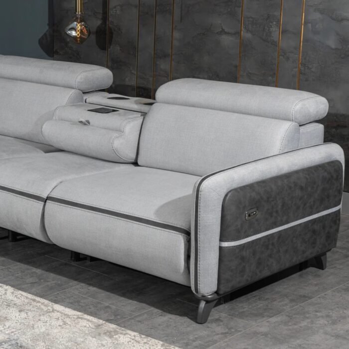 NEXUS RECLINER SECTIONAL SOFA WITH SOUND SYSTEM - Image 10