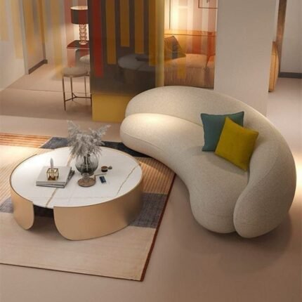 ROMA CURVED LOVESEAT