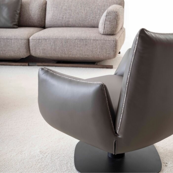 MILA SWIVEL ACCENT CHAIR - Image 7