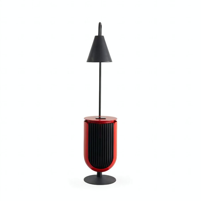 SYNCRA – SIDE TABLE WITH BUILT-IN FLOOR LAMP, WIRELESS CHARGING, AND SOUND SYSTEM - Image 3