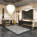 HERA TV STAND WITH WALL PANEL - Image 5