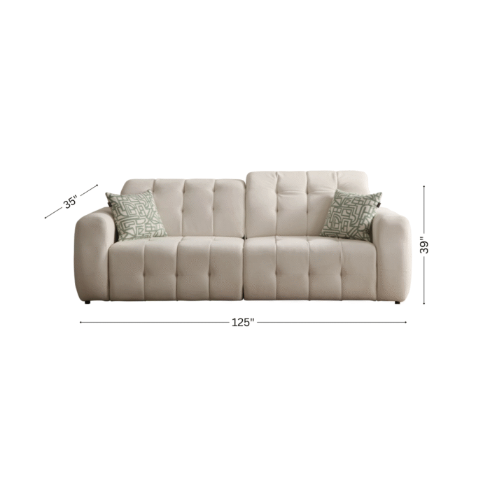 opus (1) OPUS 2-PCS REMOTE CONTROL SOFA BED - Image 8