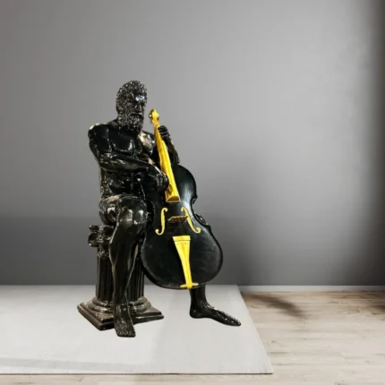 MASSIVE GOLDEN SONATA STATUE