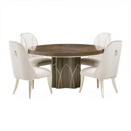 VILLA CHERIE ROUND DINING TABLE (2 Pc)