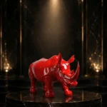 GRAND RHINO SCULPTURE