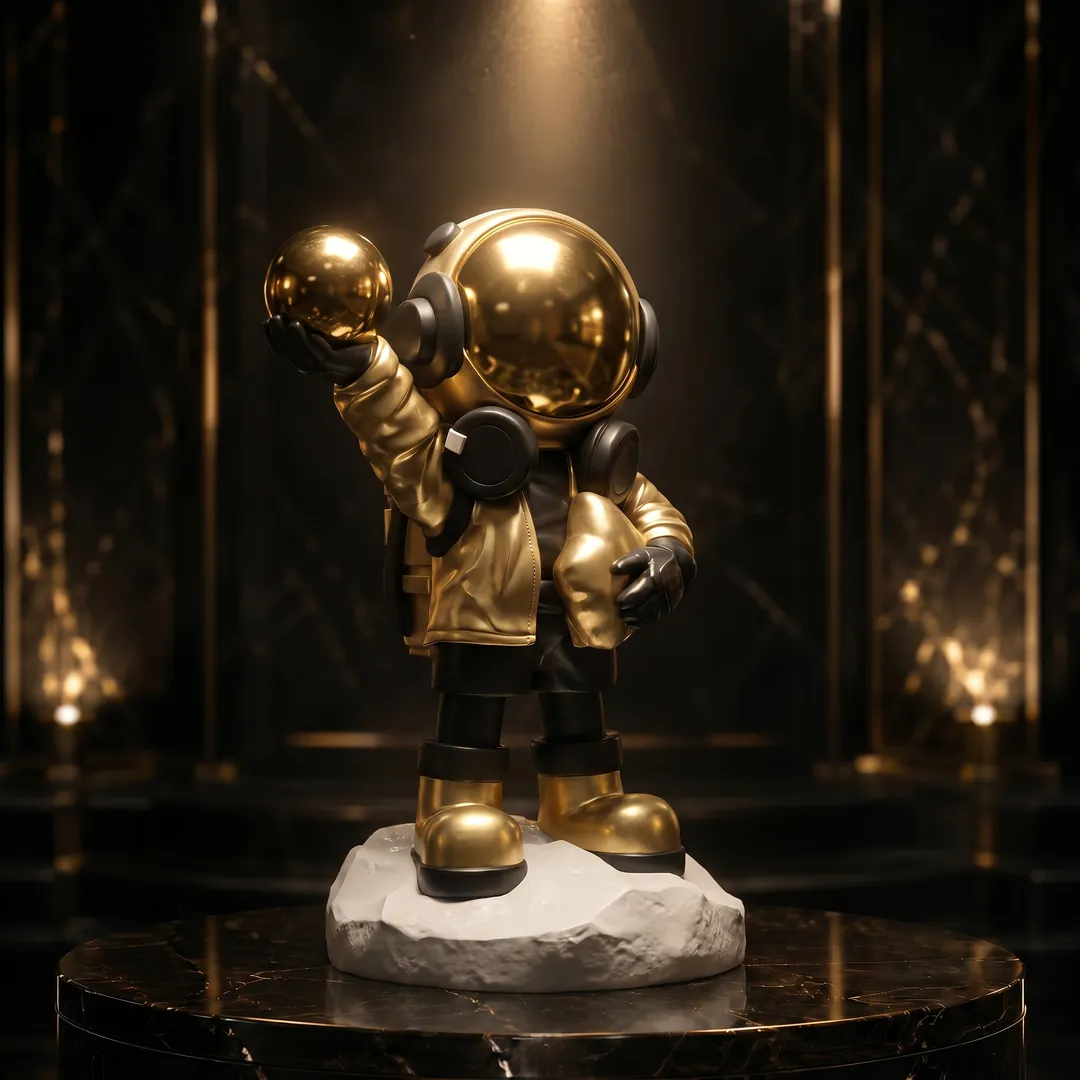 decorative-Accessorie (42) ASTRONAUT FLOOR LAMP - Image 1