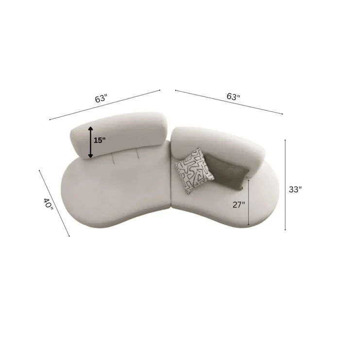 Halo2-size HALO 2-Pcs SOFA - Image 3