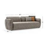 LEO CURVED SOFA - Image 9