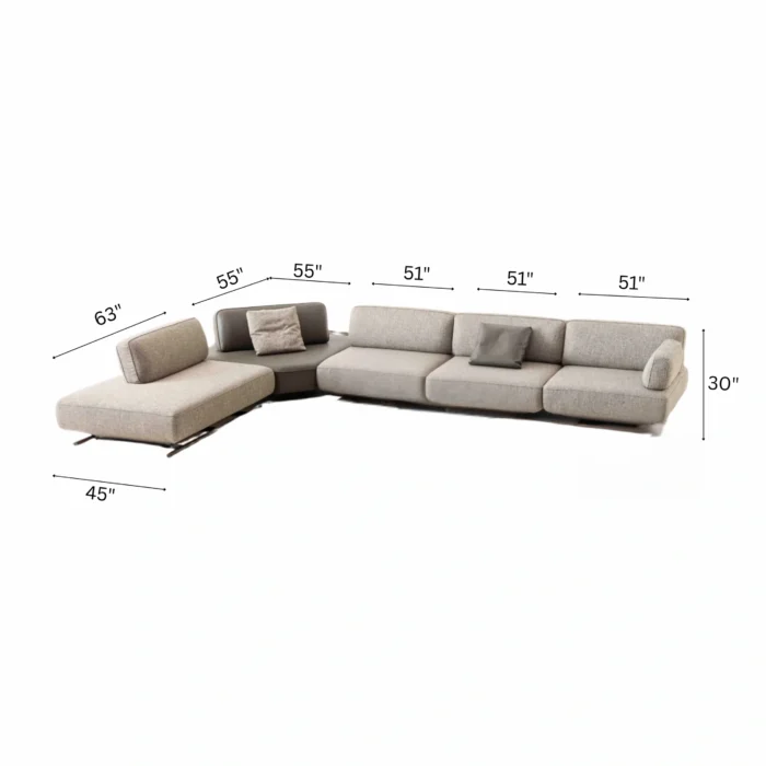 MILA MODULAR SECTIONAL SOFA - Image 3