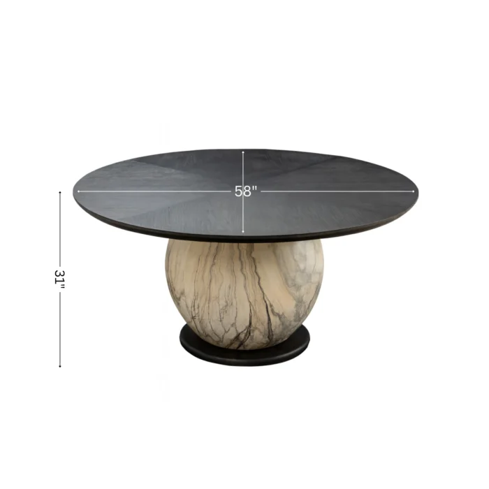 HALO ROUND DINING TABLE - Image 4