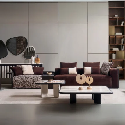 PUZZLE MODULAR SOFA WITH MIDDLE TABLE