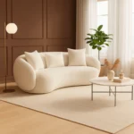 CELINE CURVED LOVESEAT