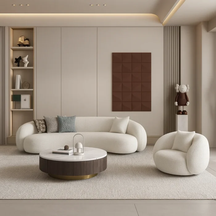 CELINE (2) CELINE CURVED LOVESEAT - Image 10