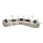 SYDNEY MODULAR SECTIONAL SOFA - Image 3