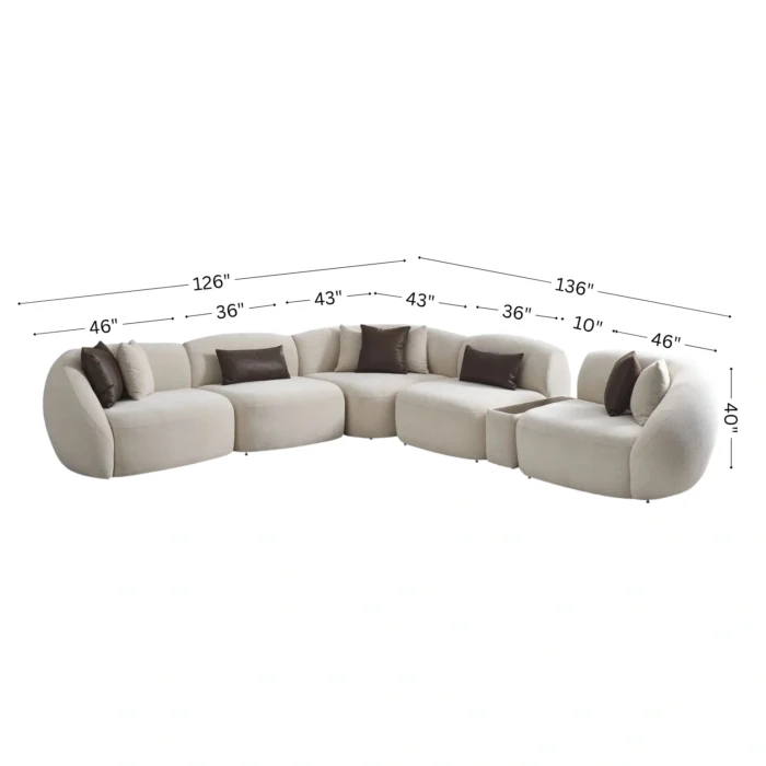 SYDNEY MODULAR SECTIONAL SOFA - Image 3