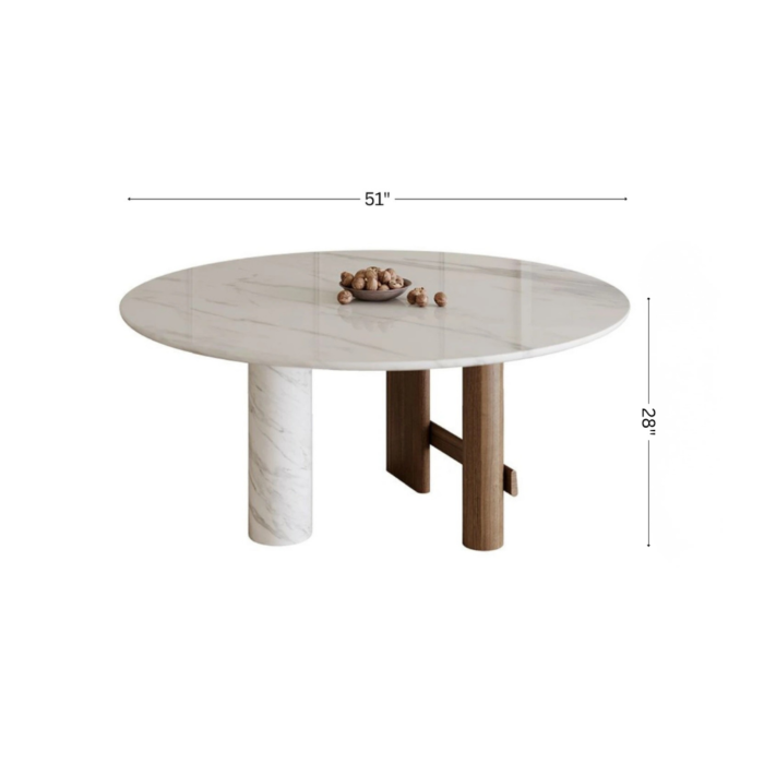 AMBERA ROUND DINING TABLE - Image 6