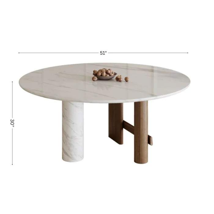 AMBERA ROUND DINING TABLE - Image 6
