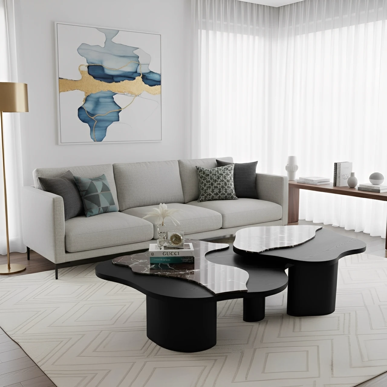 BLEND (1) BLEND 2-PCS COFFEE TABLE - Image 1