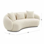 CELINE CURVED SOFA SET FROM $1299 - Image 8