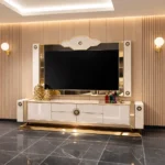 HERA TV STAND WITH WALL PANEL
