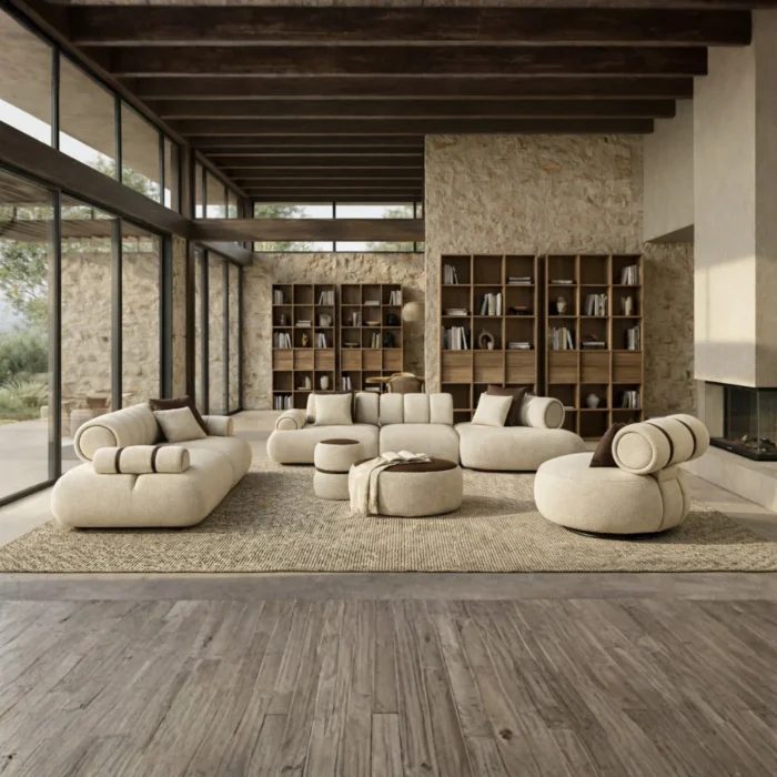 MELANIE ROUND BENCH – SMALL - Image 4