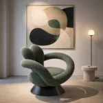 MIKI SWIVEL ACCENT CHAIR - Image 2