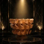 Copper Ribbon Weave Bowl