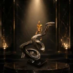 Treble Flow Bronze Sculpture