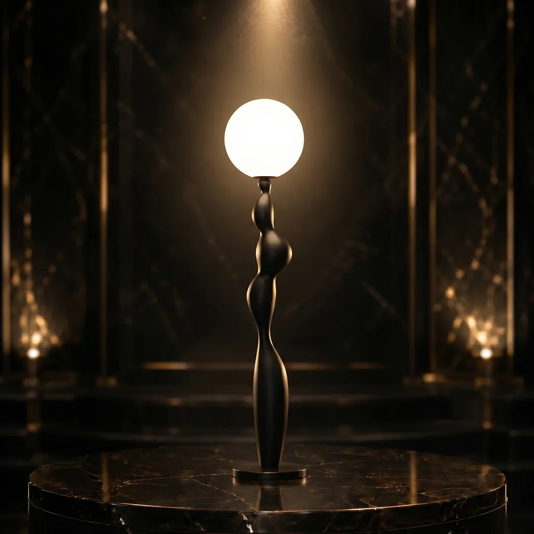 Decorative-Accessorie (38) Silhouette Curve Floor Lamp - Image 1