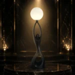 Embrace Figure Globe Lamp