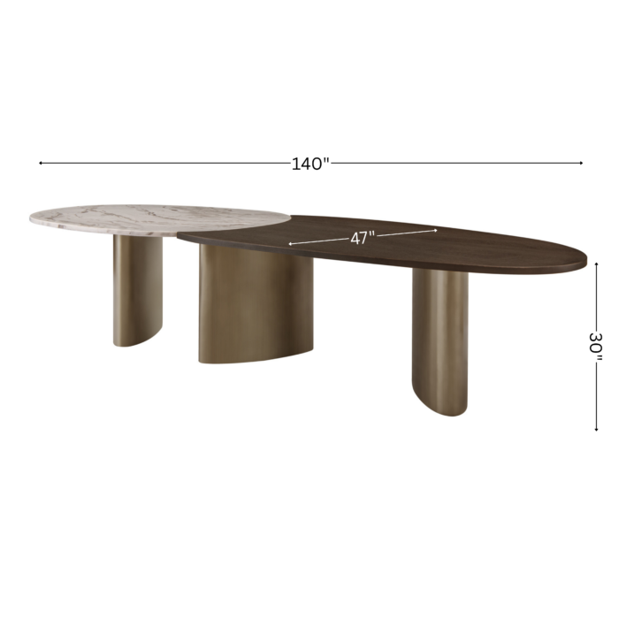 TURIN GRAND DINING TABLE - Image 4