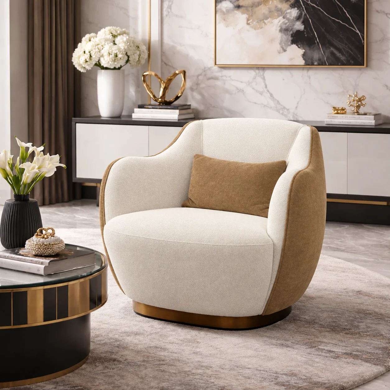 NEW POLO (7) POLO ACCENT CHAIR - Image 1