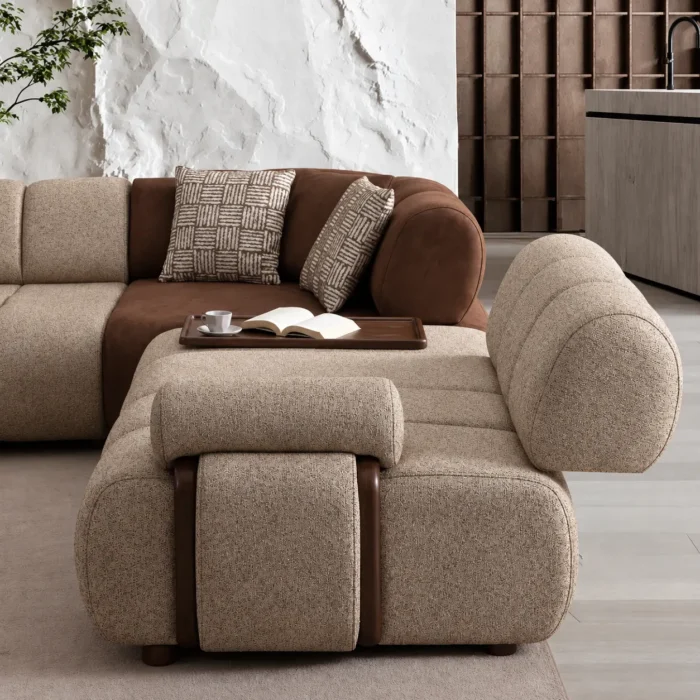 MERCELLA MODULAR ADJUSTABLE SECTIONAL SOFA - Image 5