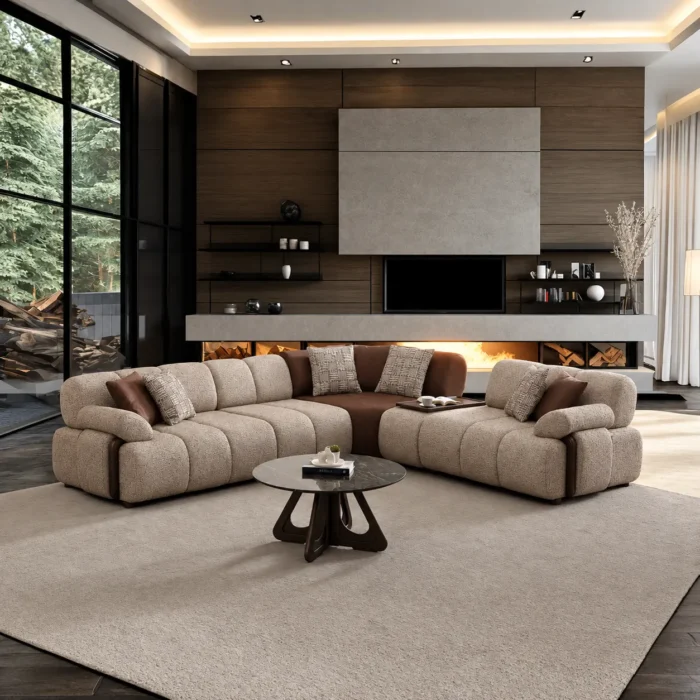 MERCELLA MODULAR ADJUSTABLE SECTIONAL SOFA - Image 3