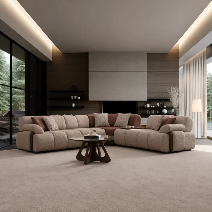 MERCELLA MODULAR ADJUSTABLE SECTIONAL SOFA - Image 6
