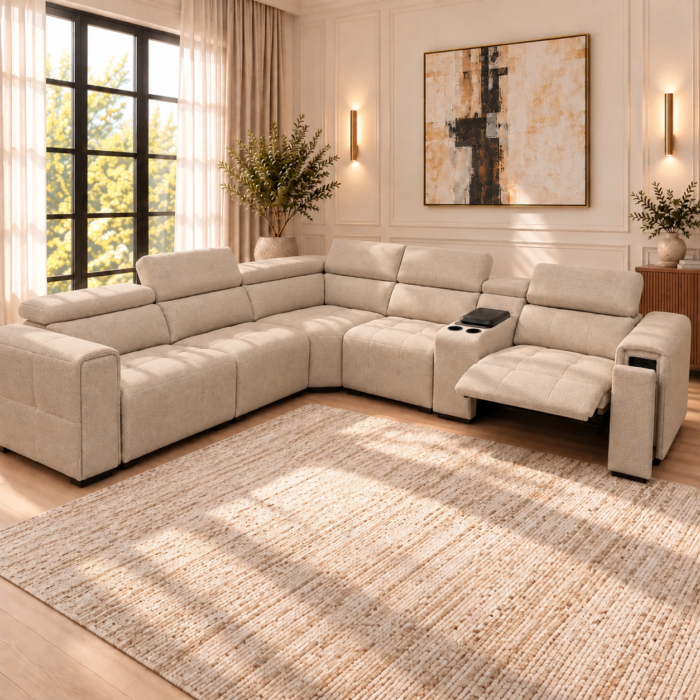 POWER RECLINER SECTIONAL SOFA - Image 5