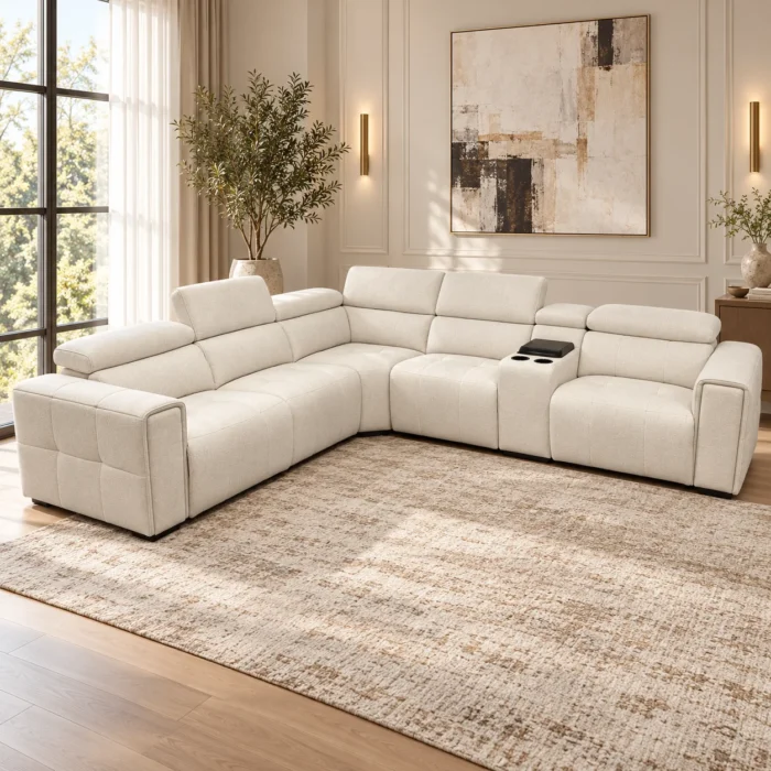 POWER RECLINER SECTIONAL SOFA - Image 6