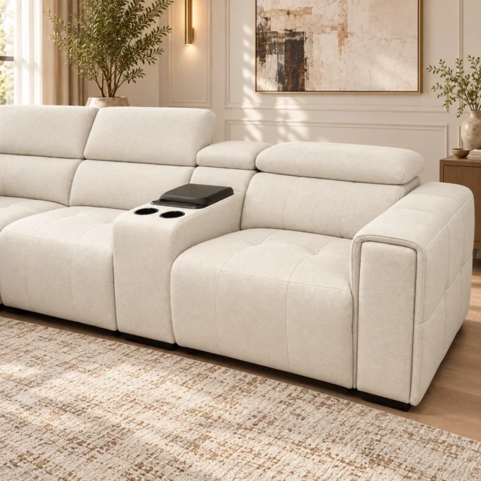 POWER RECLINER SECTIONAL SOFA - Image 4